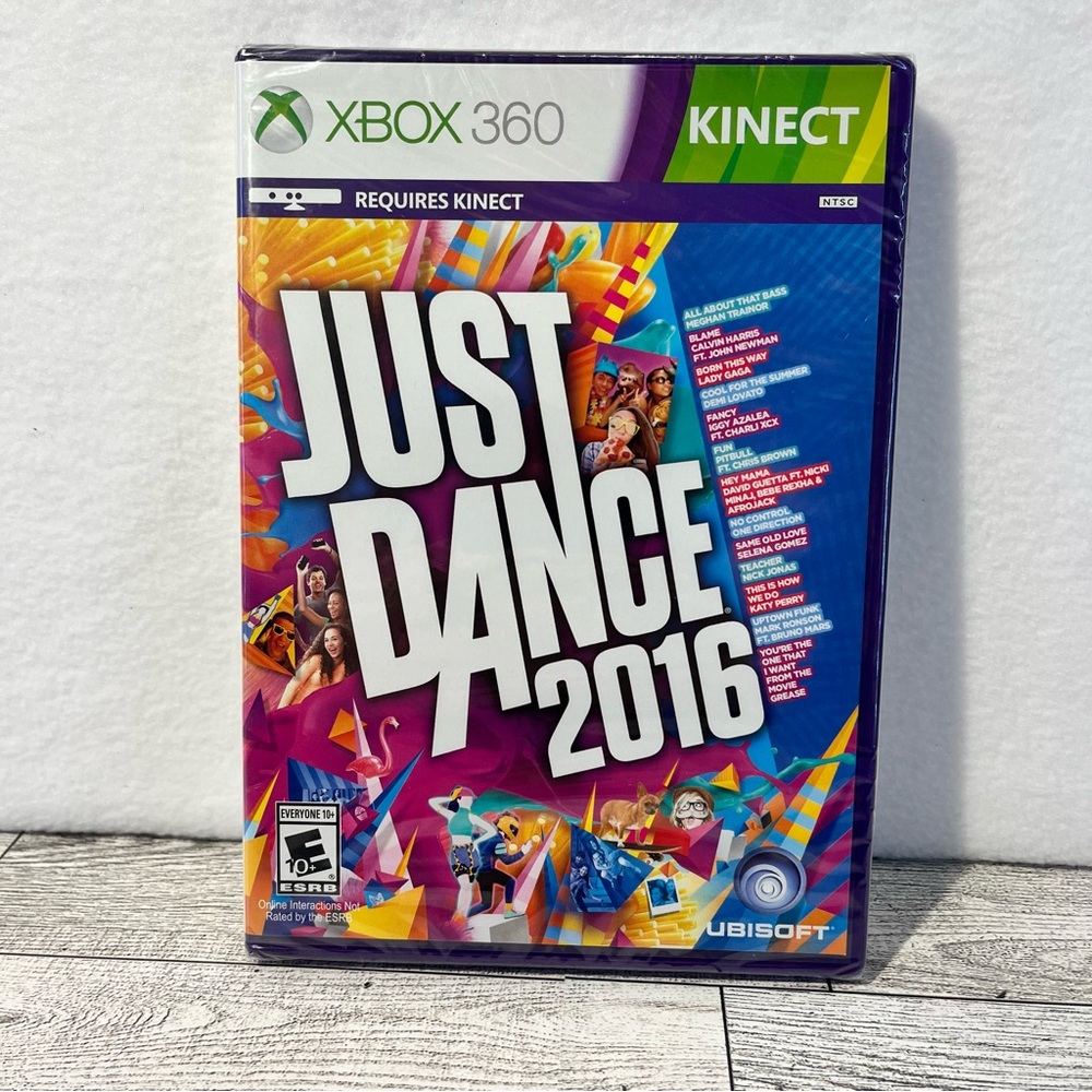 Xbox 360 Just Dance 2016 NEW FACTORY SEALED KINECT MUSIC DANCING